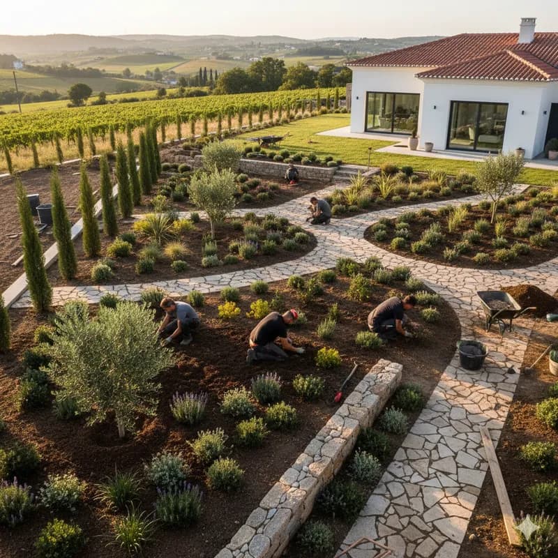 Design e Instalação de Jardins